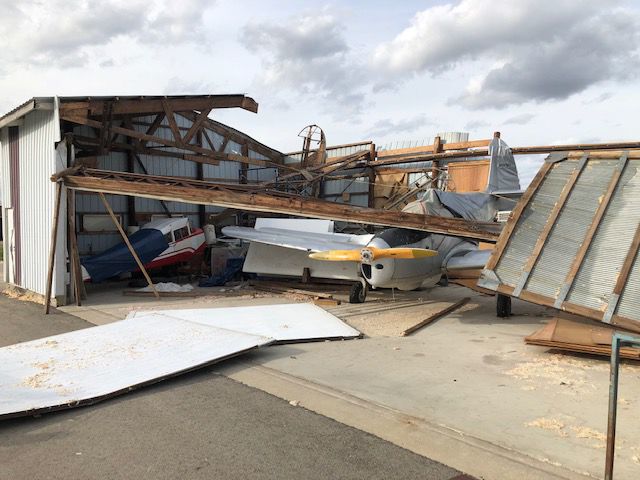 Tornado damage 2018